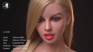 Boneca sexual blanche (Jarliet Silicone B-Cup de 167 cm)