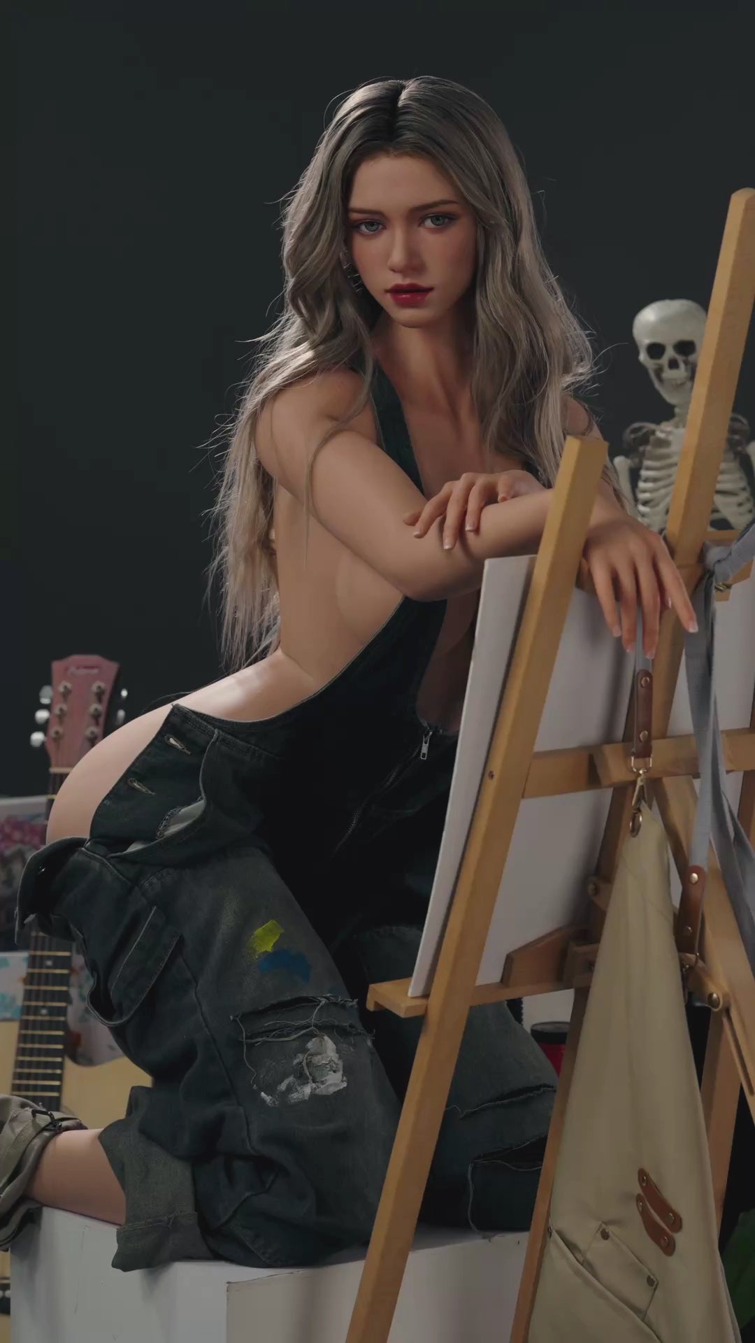 polly muñeca sexual (TOP CYDOLL 176cm E-cup TPE+Silicona)