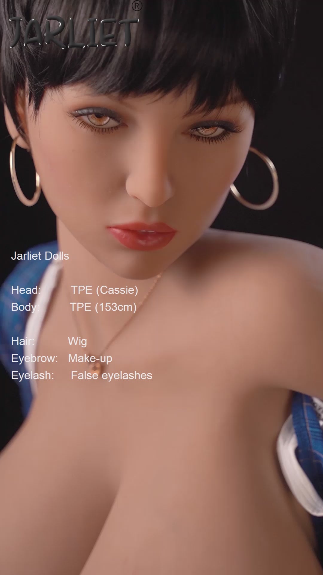 Boneca Sexual Cassie (Jarliet Copa K de 153 cm TPE)