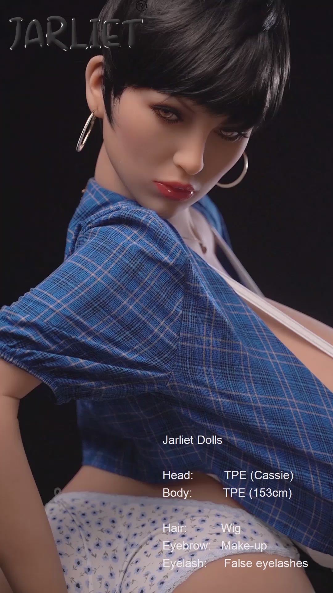 Boneca Sexual Cassie (Jarliet Copa K de 153 cm TPE)