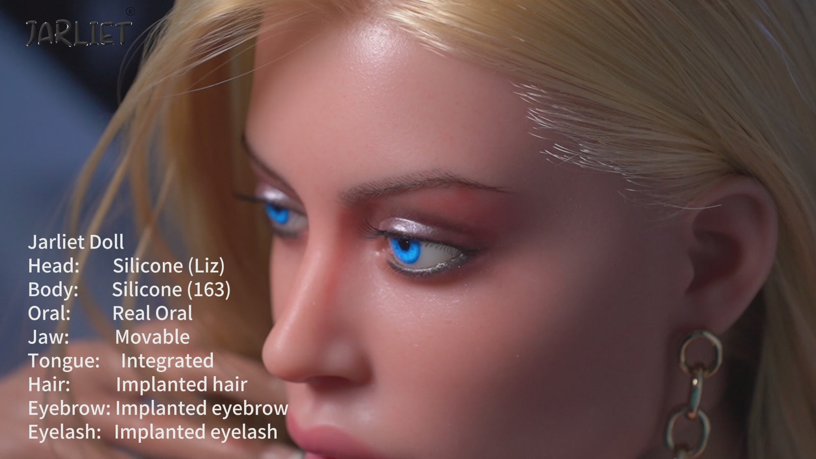 Boneca sexual Liz (Jarliet Silicone com copo C de 160 cm)