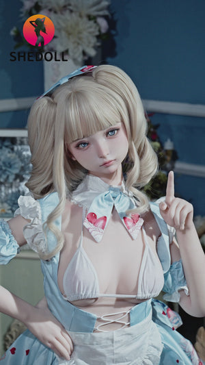 Nancy muñeca sexual (SHEDOLL 150 cm B-CUP #SH135 2.0 TPE+Silicona)