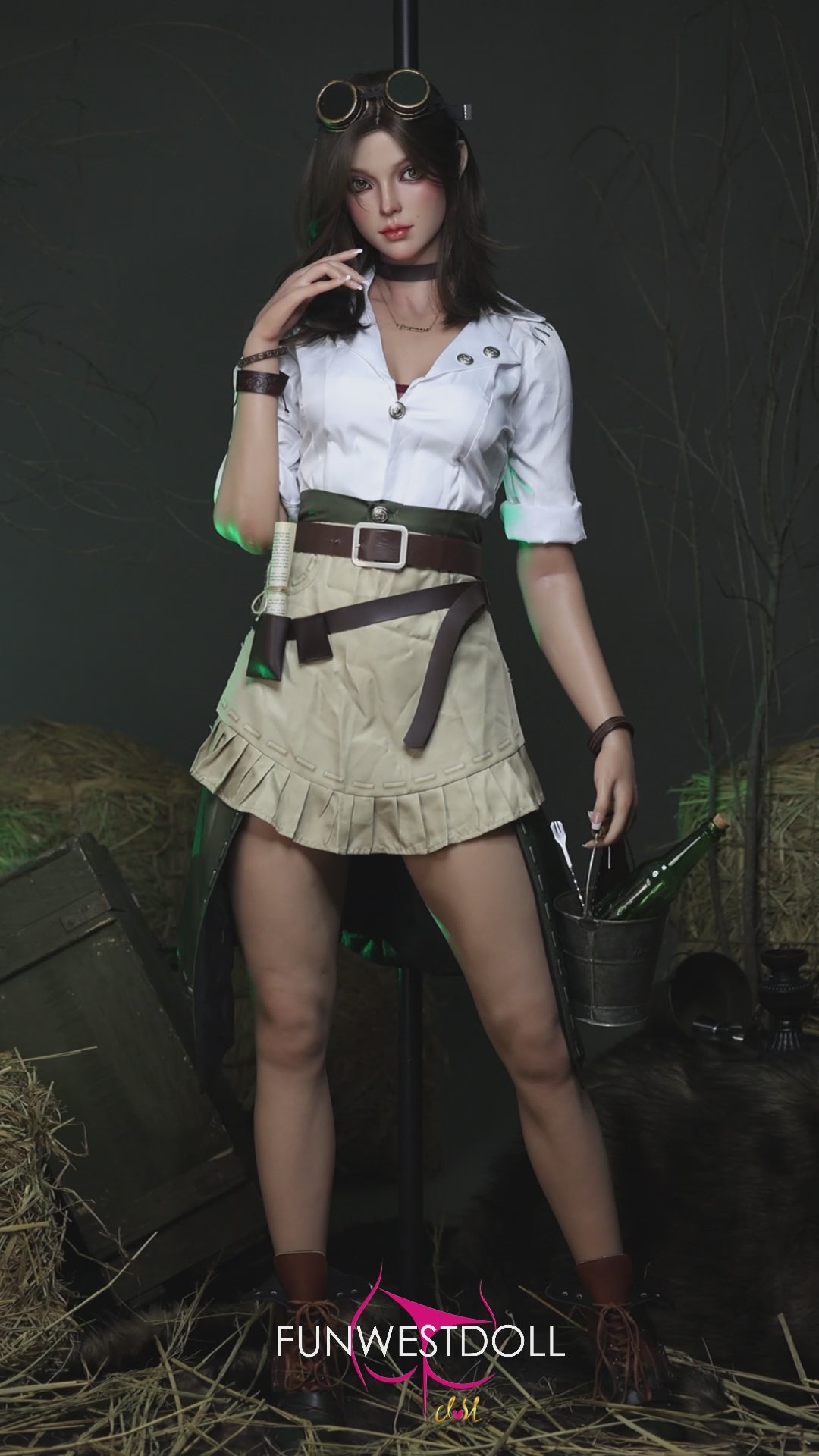 Boneca sexual Lexie (FunWest Doll Copa D de 168 cm #026S RST Silicone) EXPRESS