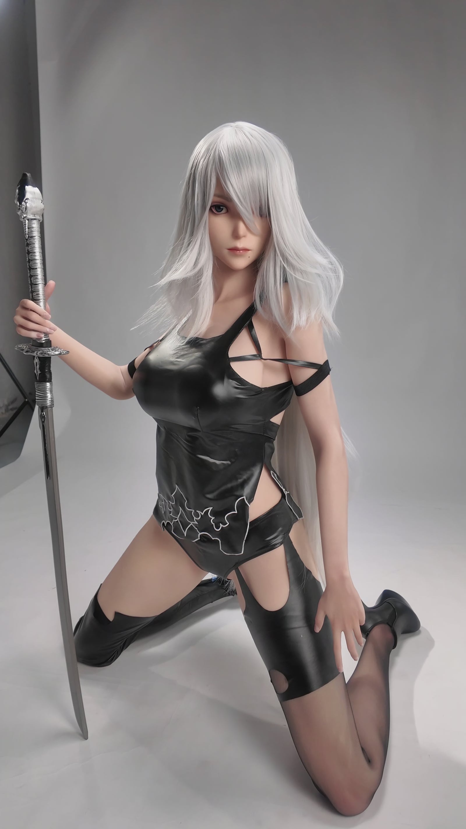 Boneca sexual Yorha A2 (Game Lady Copo E de 171 cm No.18-2 Silicone)