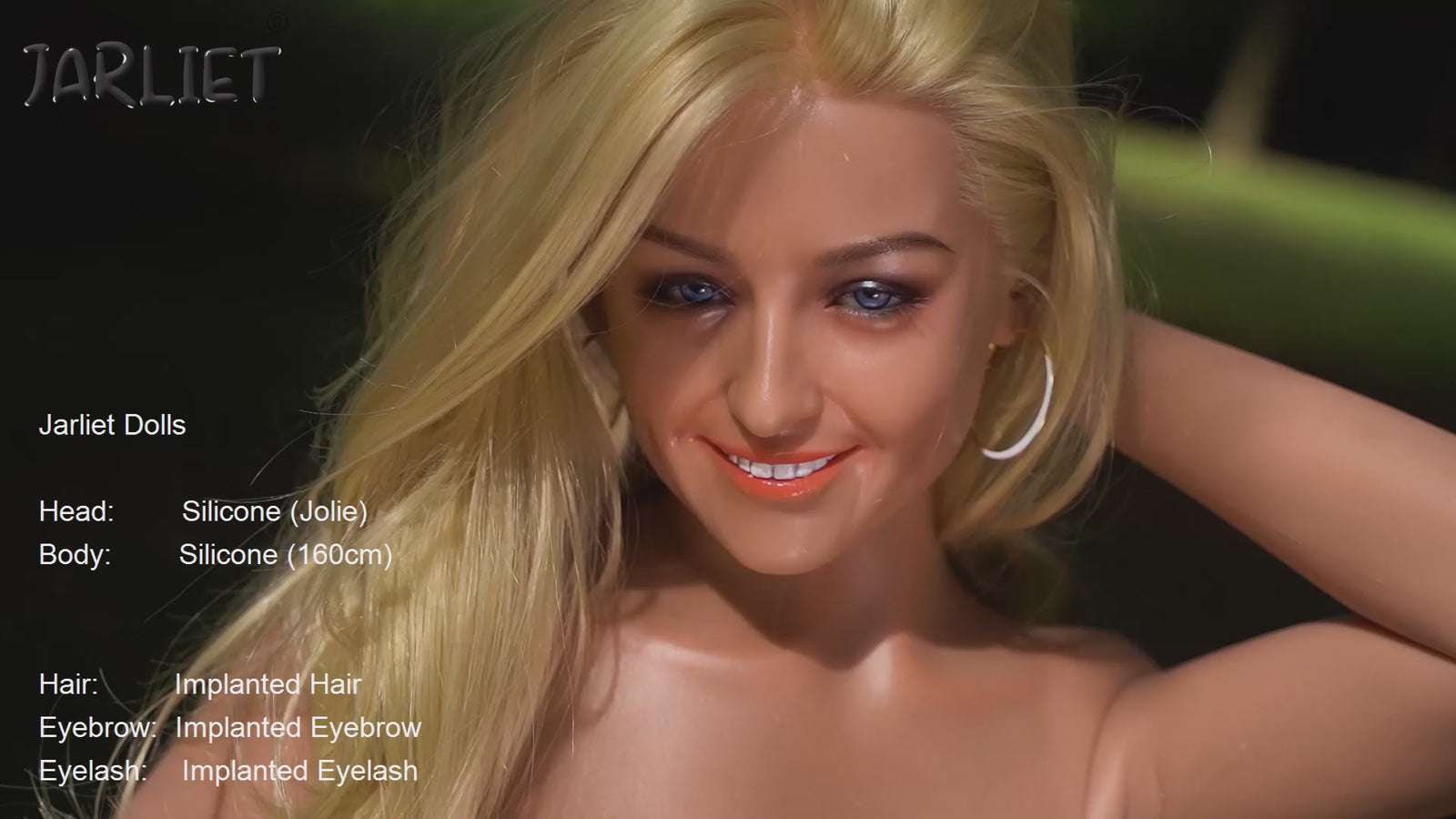 Boneca sexual Jolie (Jarliet Silicone com copo C de 160 cm)