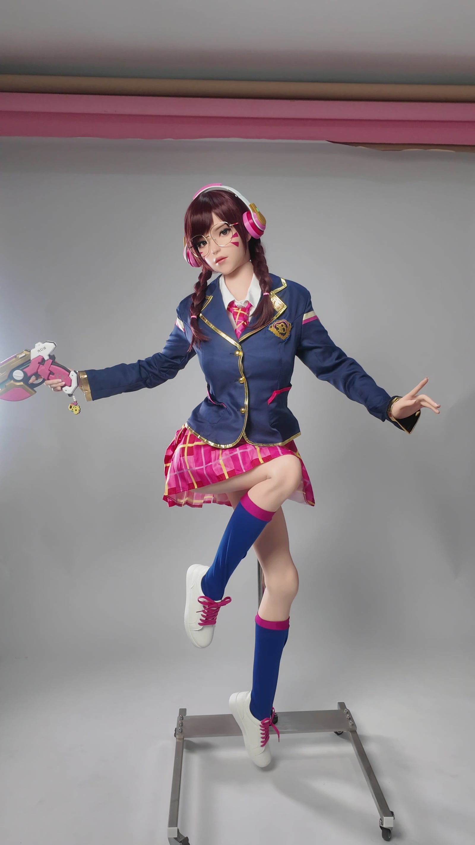 Boneca sexual D.Va Hana Song (Game Lady 166cm E-Cup No.23 Silicone)