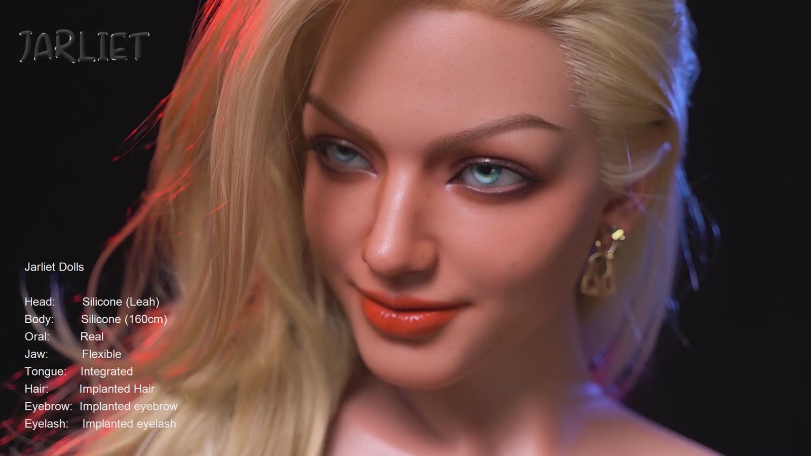 Boneca Sexual Leah (Jarliet Silicone com copo C de 160 cm)