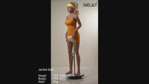 Boneca sexual misak (Jarliet 165 cm d-kupa tpe)
