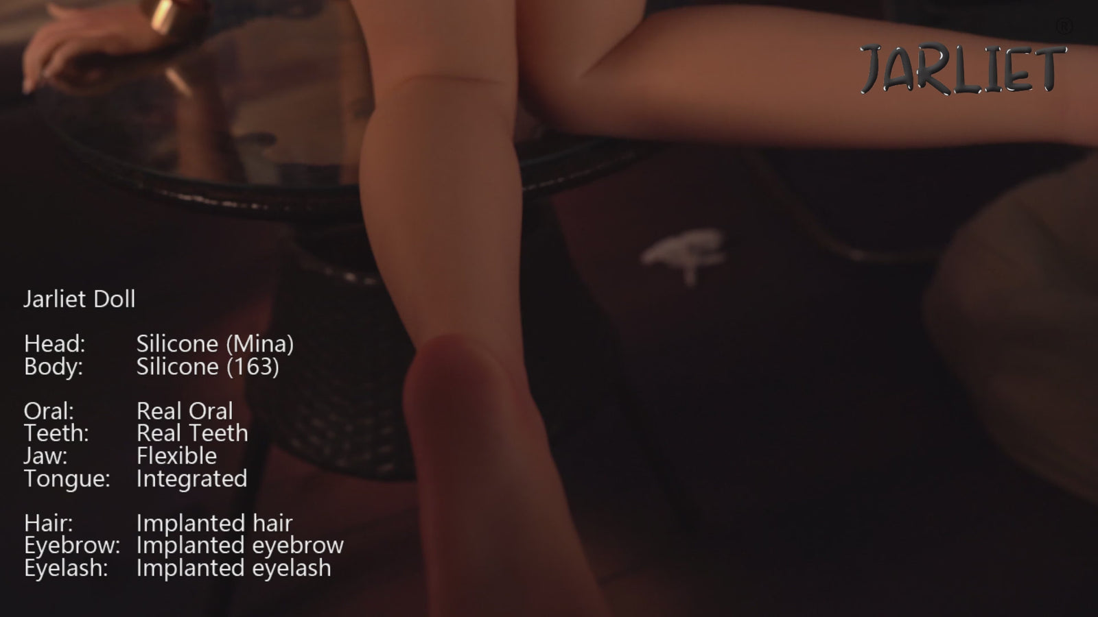 Minha boneca sexual (Jarliet Silicone com copo D de 163 cm)