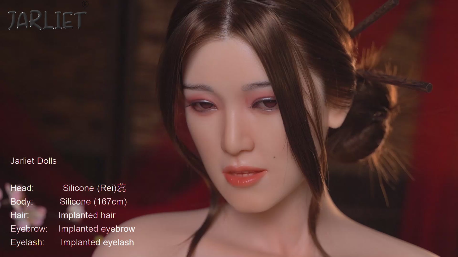 rei muñeca sexual (Jarliet 167 cm copa B de silicona)