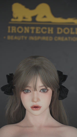 Evie muñeca sexual (Irontech Doll 159cm D-Kupa T4-1 Silicona)