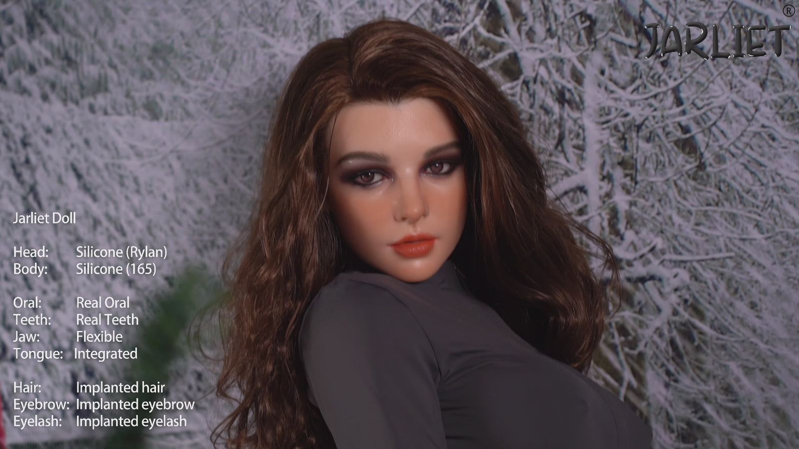 rylan muñeca sexual (Jarliet 165 cm copa C de silicona)