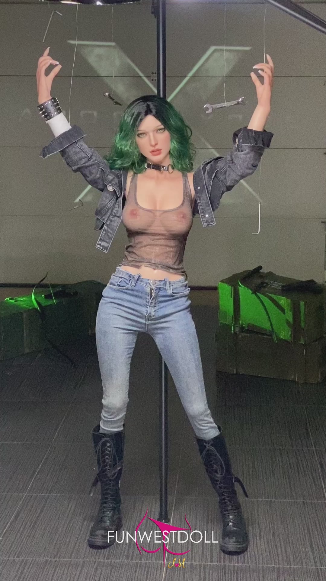 alexa muñeca sexual (FunWest Doll 157 cm D-Cup #045S Silicona)