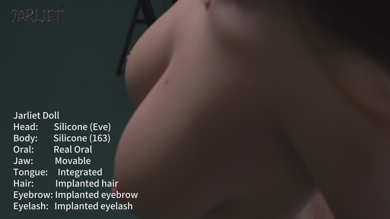 Boneca Sexual Eva (Jarliet Silicone com copo D de 163 cm)