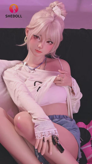 Boneca sexual de Tanya (SHEDOLL 158cm c-cup #sh184 2.0 silicone)