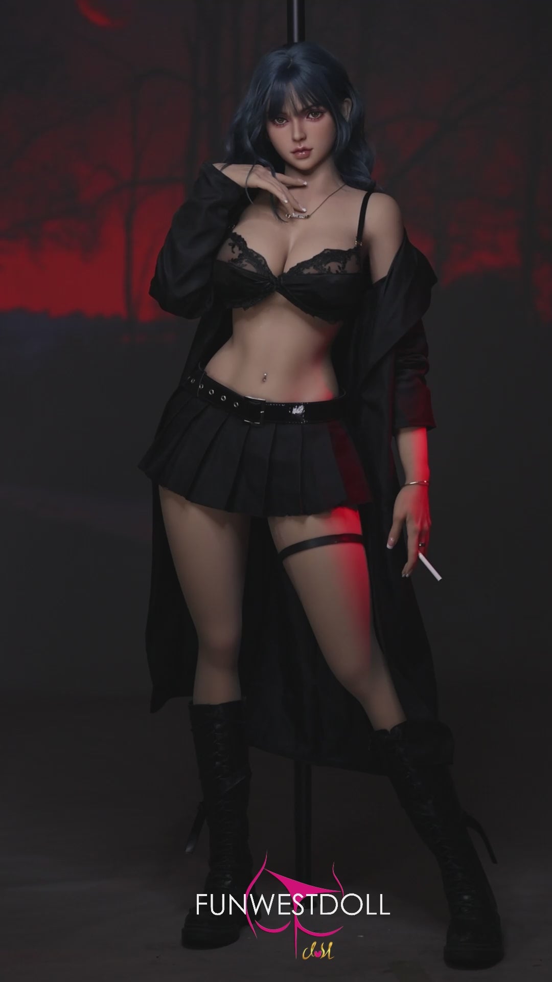 Boneca Sexual Lírio (FunWest Doll Copa G de 157 cm #036 TPE)