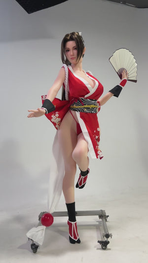 Boneca sexual mai shiranui (Game Lady 165 cm G-Cup No.28 silicone)
