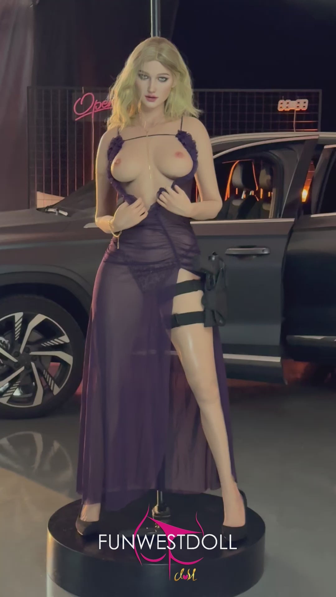 Skylar boneca sexual (FunWest Doll Copa D de 168 cm #044S RST Silicone)