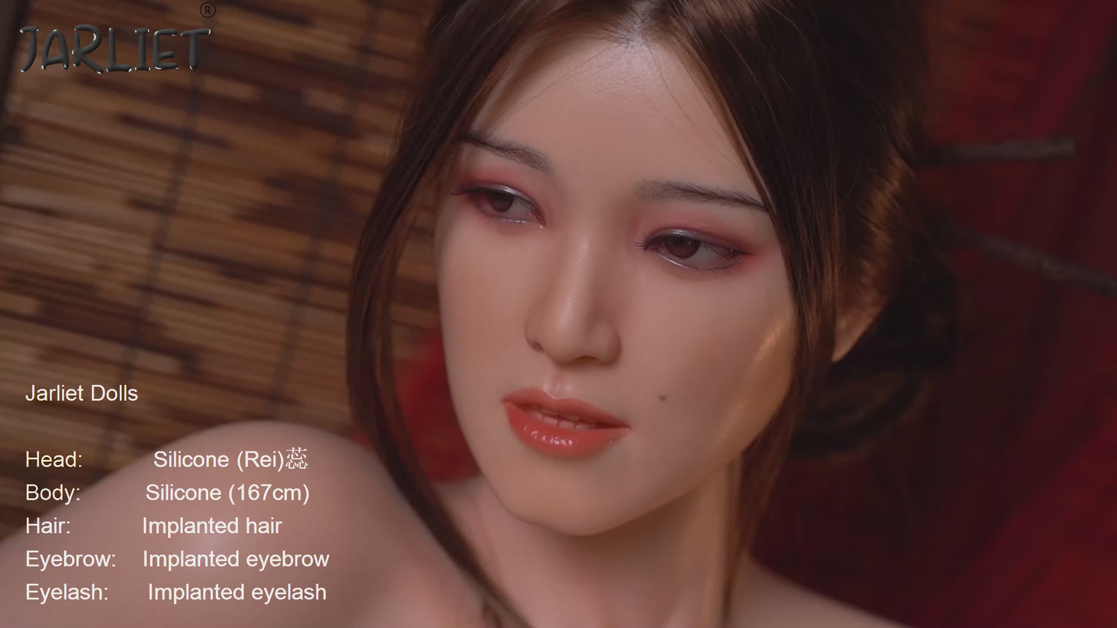 rei muñeca sexual (Jarliet 167 cm copa B de silicona)