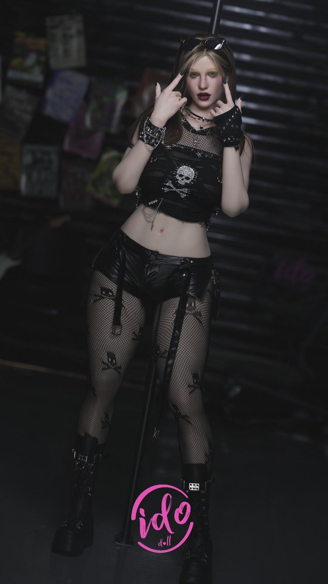 Boneca sexual Lilith (Idodoll 167 cm F-Cup # ID2S Silicone)