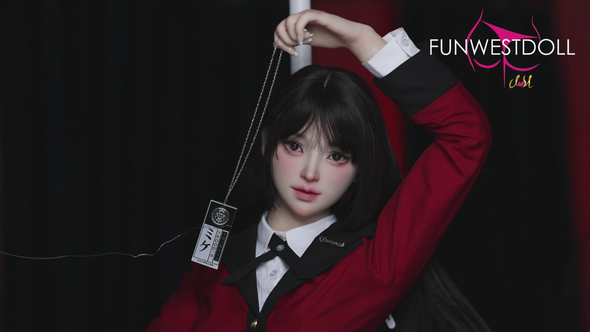 Yumeko Jabami muñeca sexual (FunWest Doll 159cm A-CUP #038S Silicone)