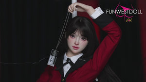 Yumeko Jabami muñeca sexual (FunWest Doll 159cm A-CUP #038S Silicone)