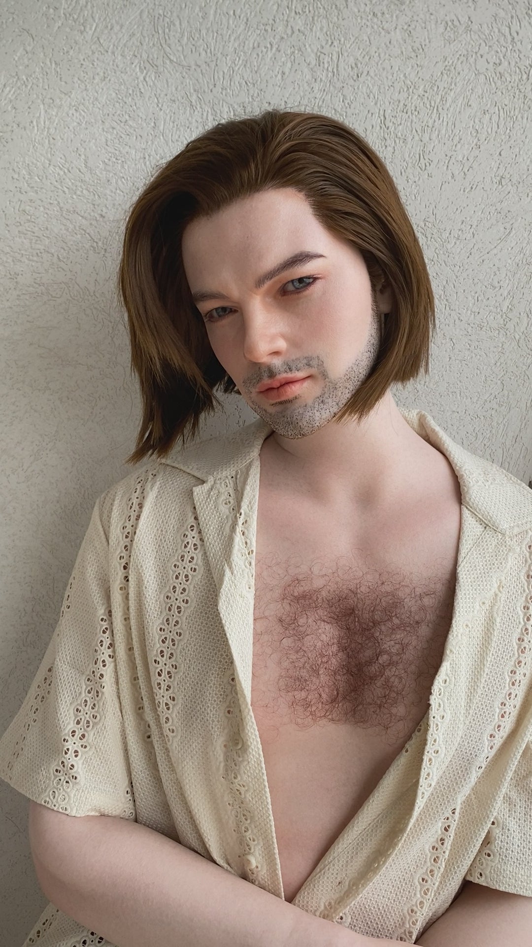 César macho muñeca sexual (Starpery 180cm Silicona)