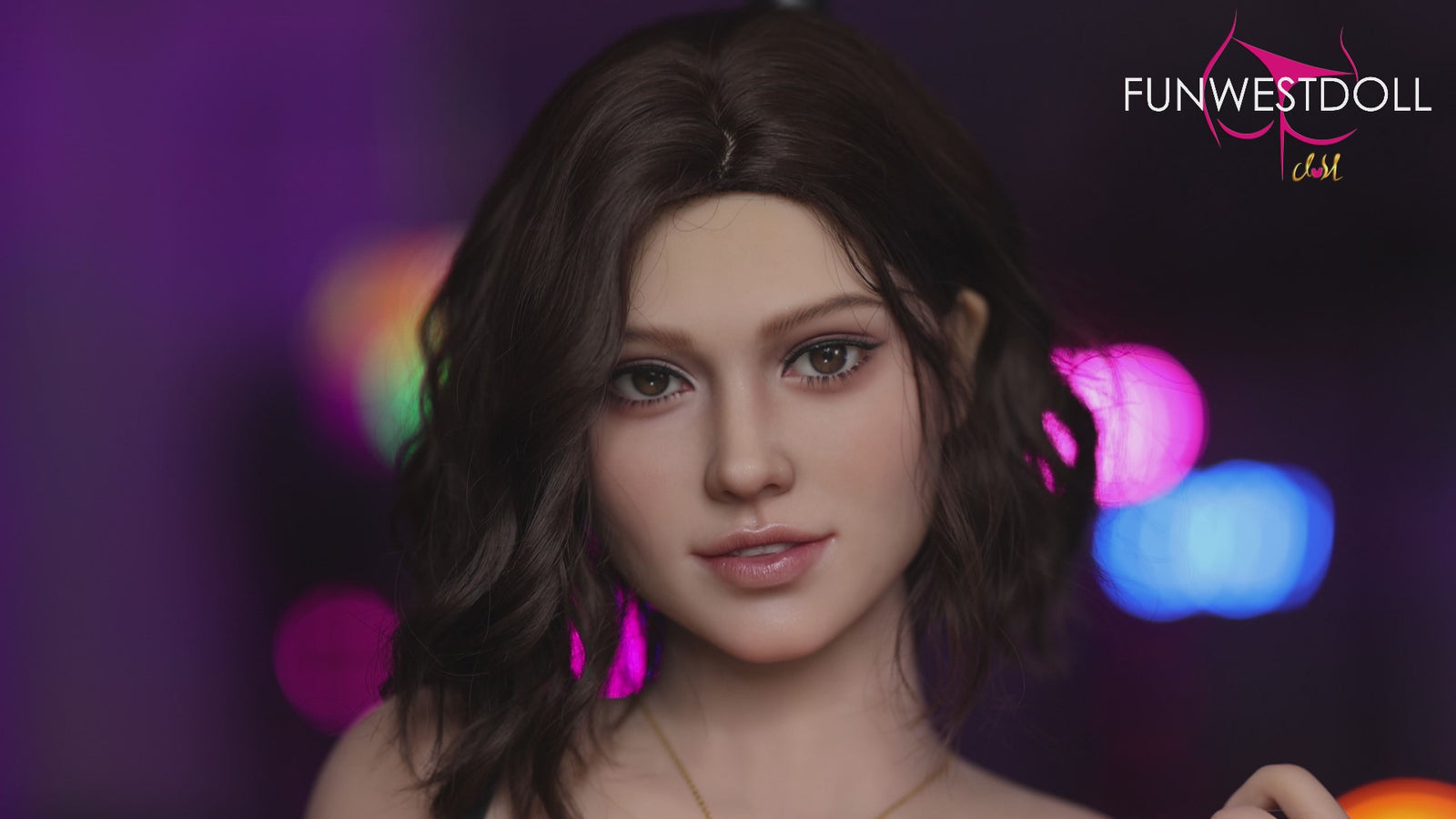 Rosa muñeca sexual (FunWest Doll Copa F de 162 cm #043 S-TPE) EXPRESS