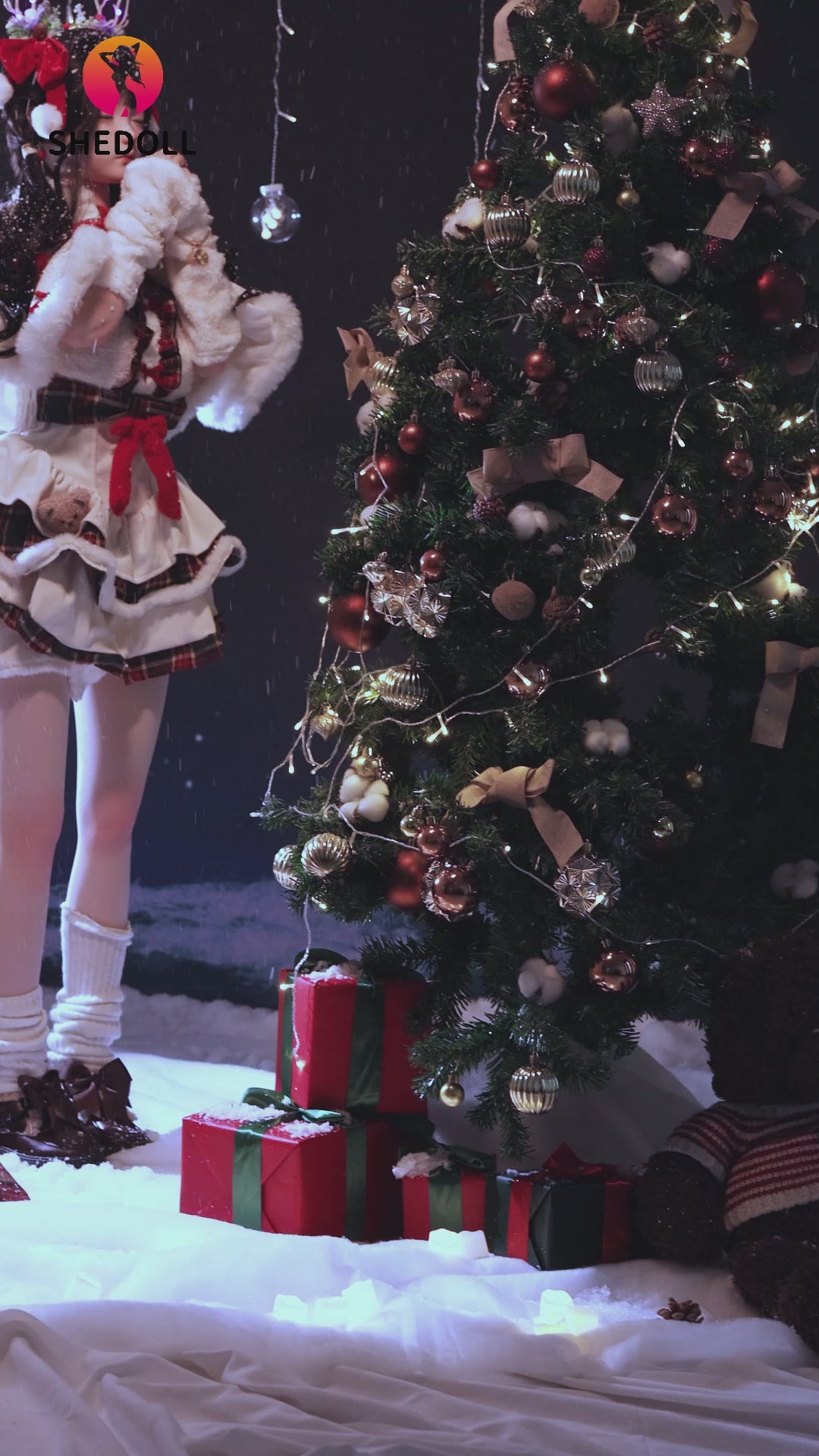 Bella durmiente muñeca sexual (SHEDOLL 148 cm D-Cup #SH153 Silicona)