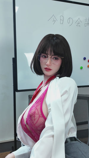 Shizukawa yuri muñeca sexual (TOP CYDOLL 168 cm F-Kupa TPE+Silicona)