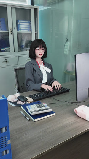 Shizukawa yuri muñeca sexual (TOP CYDOLL 168 cm F-Kupa TPE+Silicona)