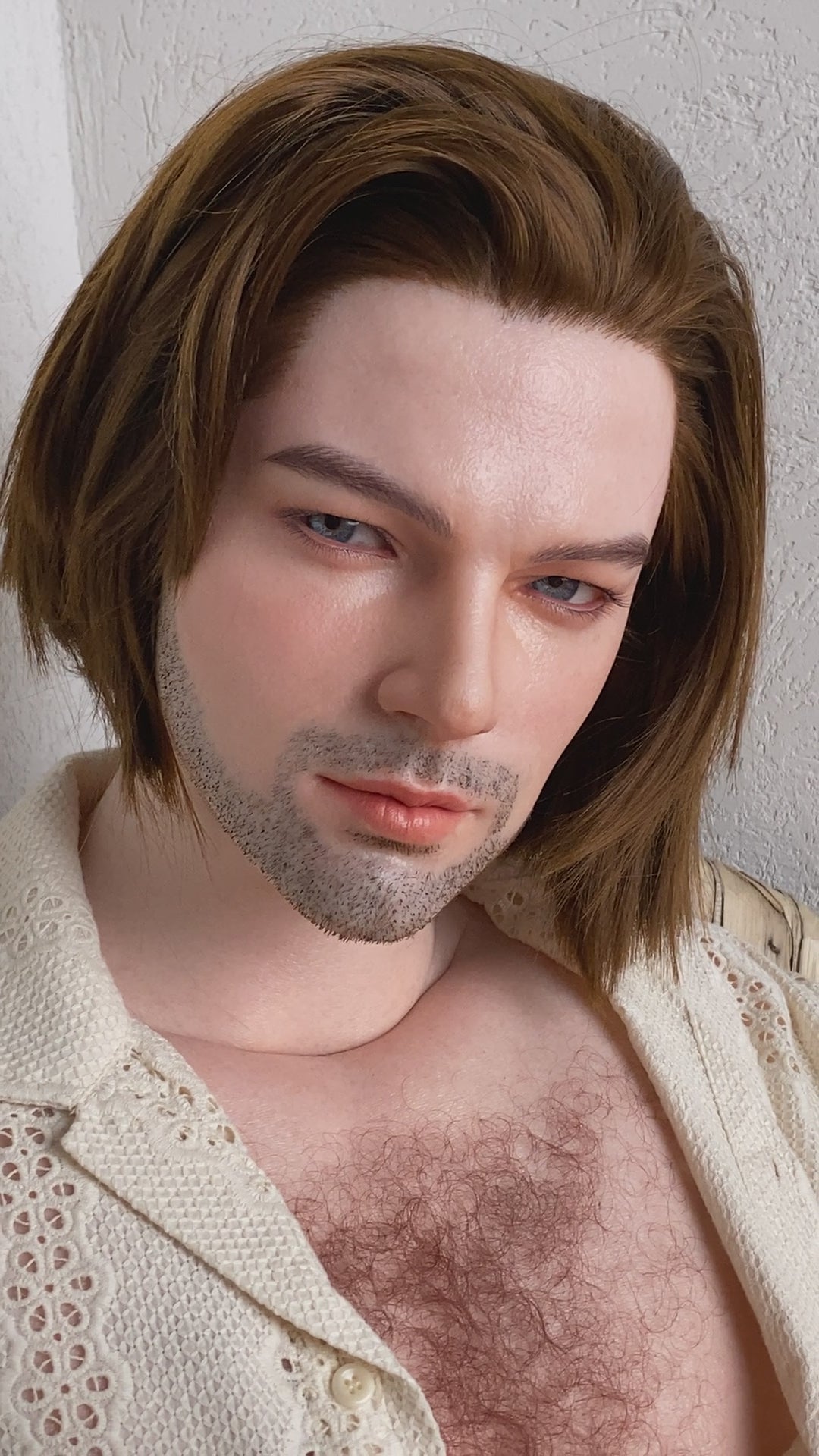 César macho muñeca sexual (Starpery 180cm Silicona)