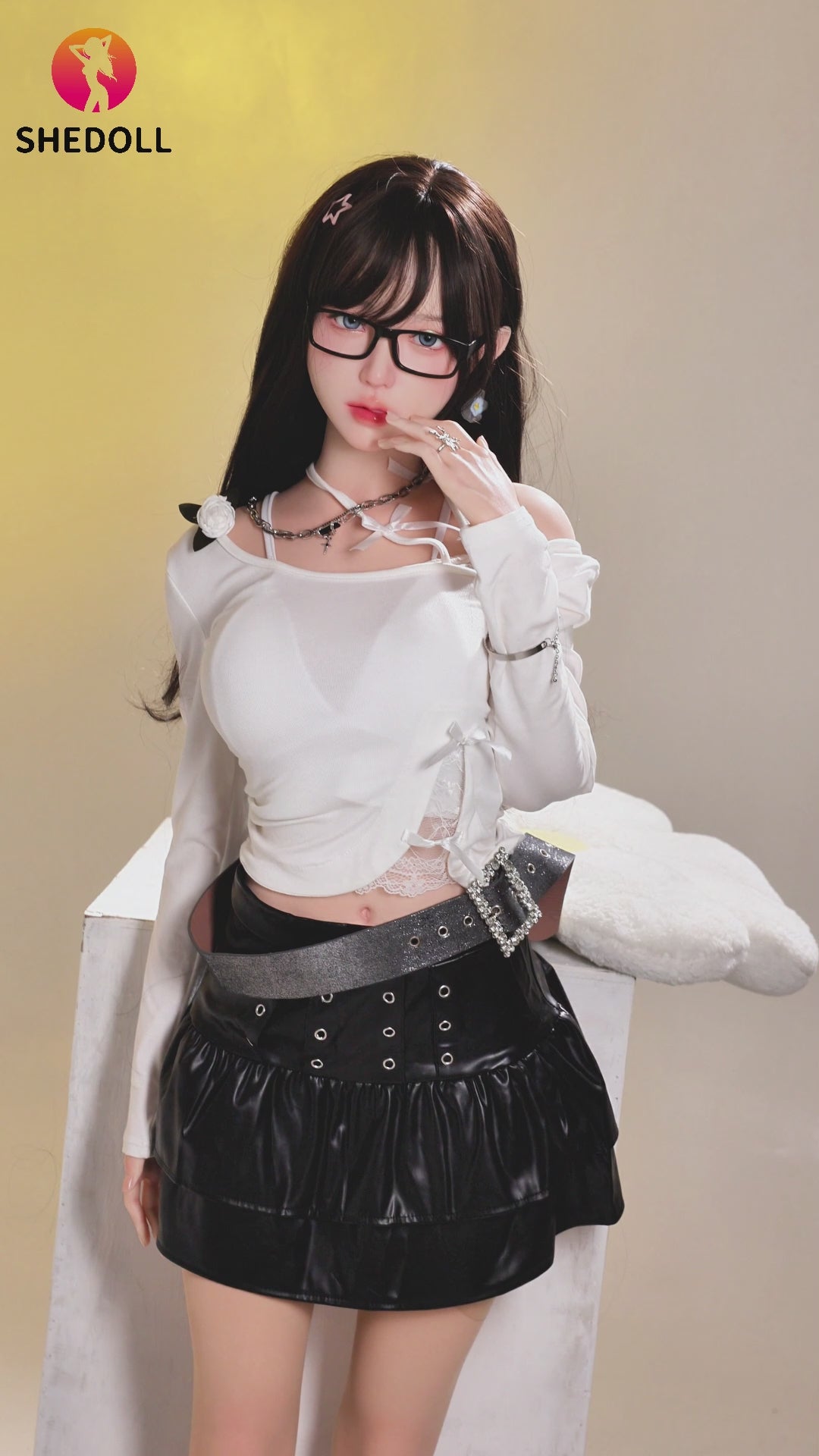 Boneca sexual Cheryl (SHEDOLL Copo D de 168 cm #SH215 2.0 Silicone)