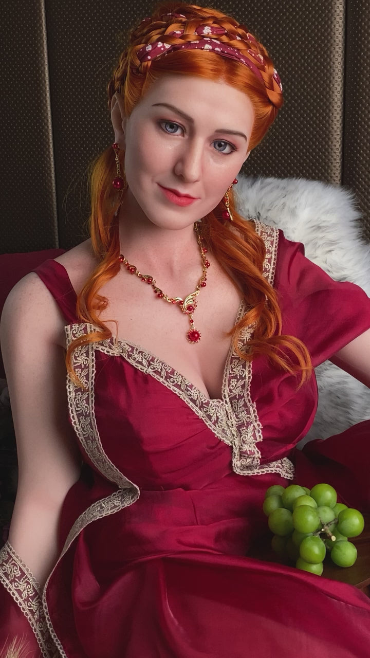 lucrecia muñeca sexual (Starpery Copa G de 165 cm (TPE+Silicona)