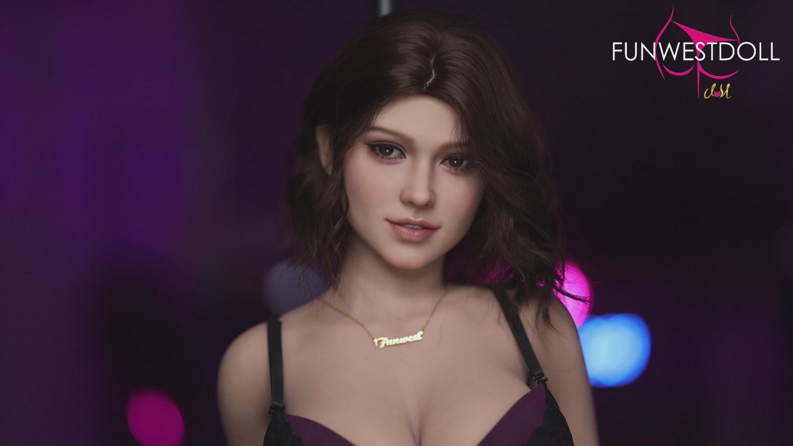 Rosa muñeca sexual (FunWest Doll Copa F de 162 cm #043 S-TPE) EXPRESS