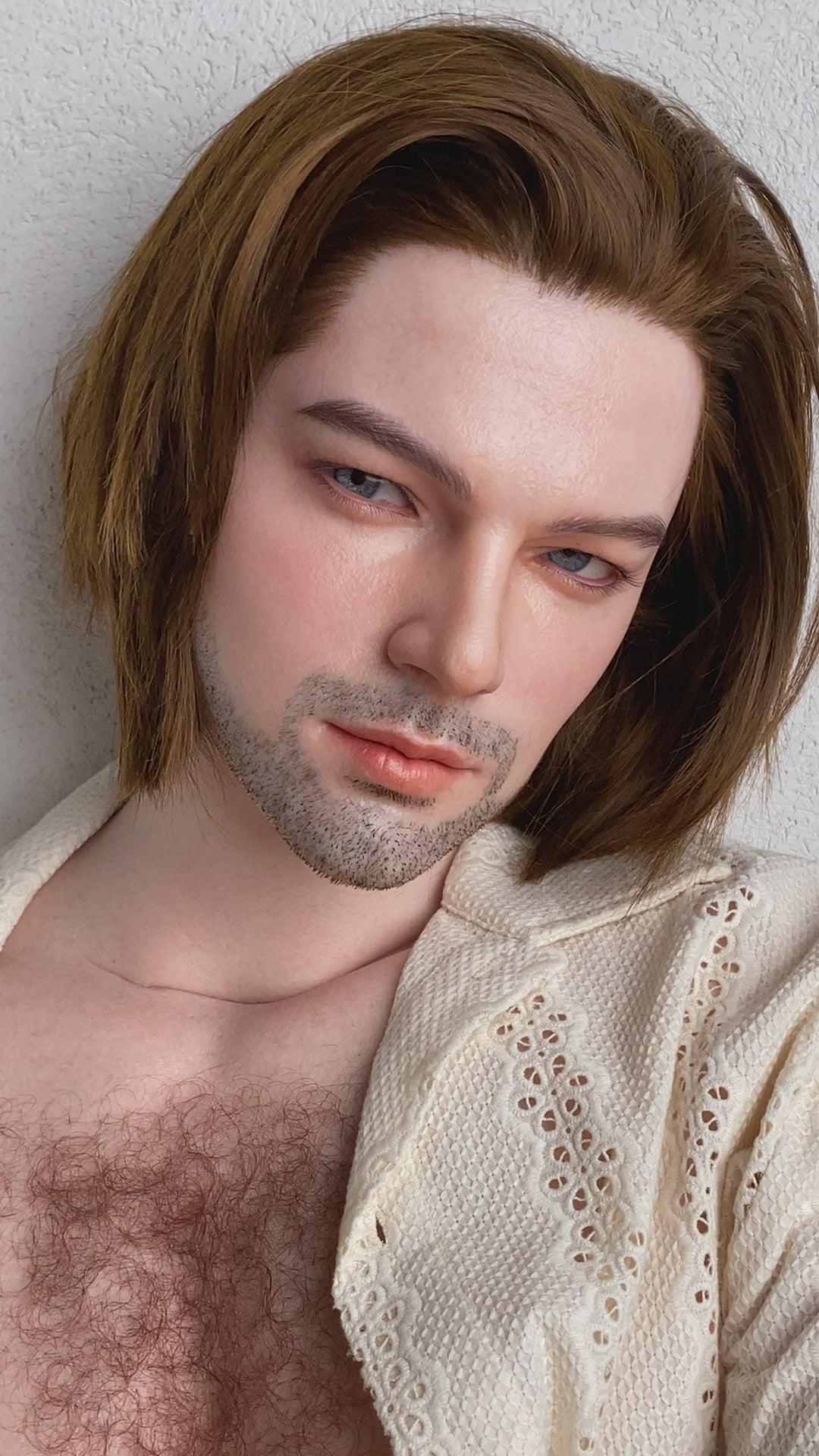 César macho muñeca sexual (Starpery 180cm Silicona)