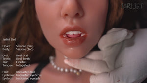 Uma boneca sexual (Jarliet Silicone c-cup de 165 cm)