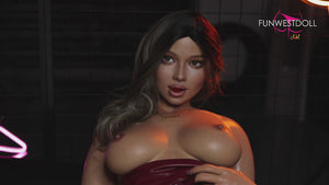 Rosa muñeca sexual (FunWest Doll 168cm D-CUP #043SJ RST Silicona)