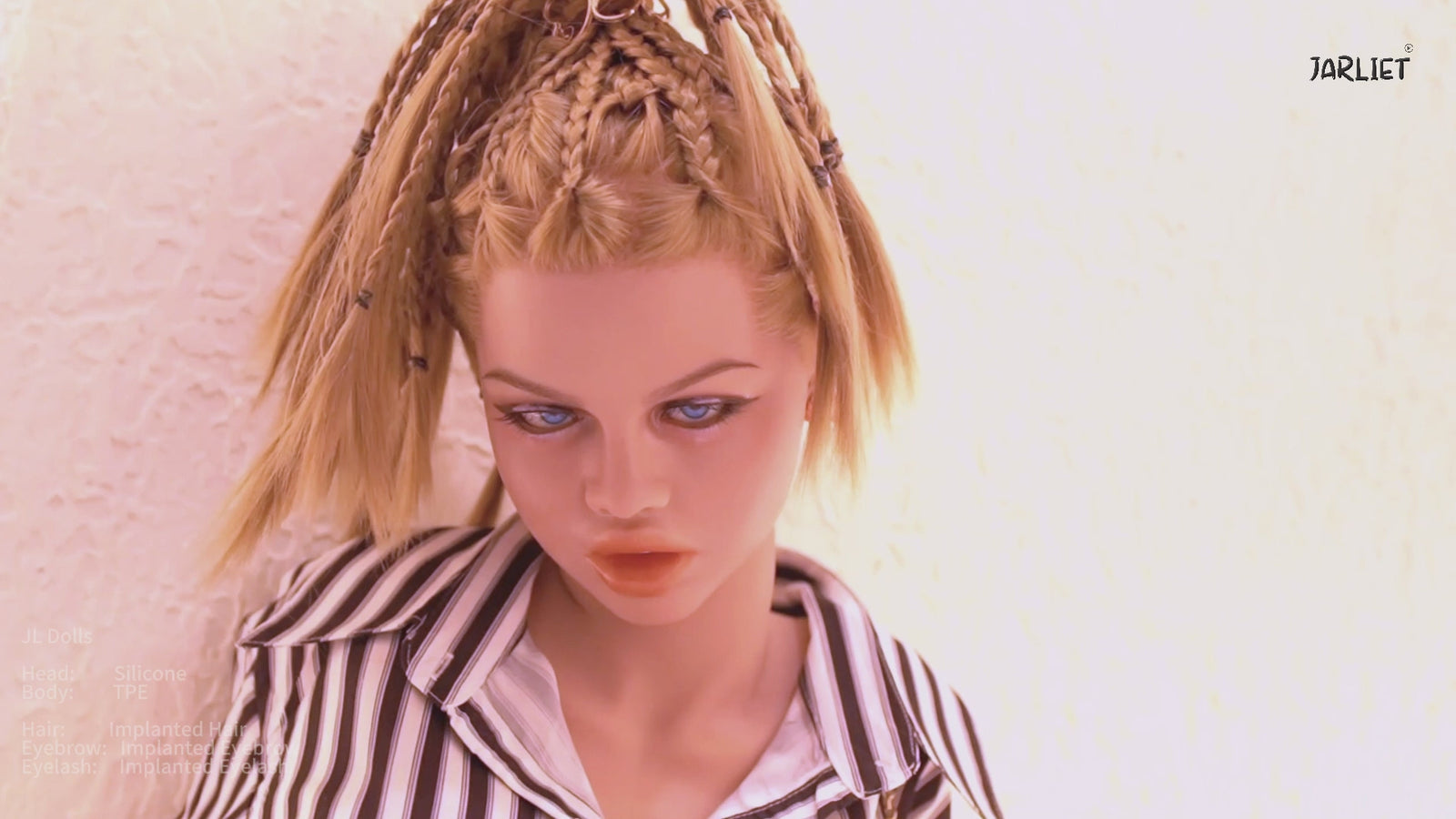 mejor amiga muñeca sexual (Jarliet 148cm E-Cup TPE+Silicona)