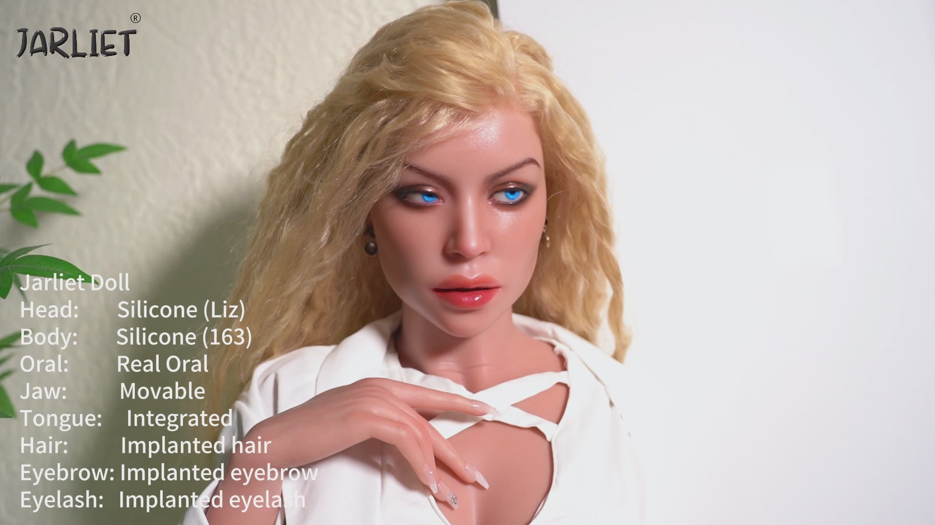 Liz 1 boneca sexual (Jarliet Silicone D-Cup de 163 cm)