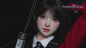 Yumeko Jabami muñeca sexual (FunWest Doll 159cm A-CUP #038S Silicone)