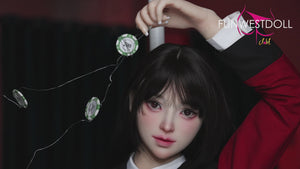 Yumeko Jabami muñeca sexual (FunWest Doll 159cm A-CUP #038S Silicone)