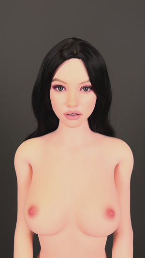 Boneca sexual de Elise (Zelex 172cm E-CUP ZXE216-W1 SLES SILICONE)