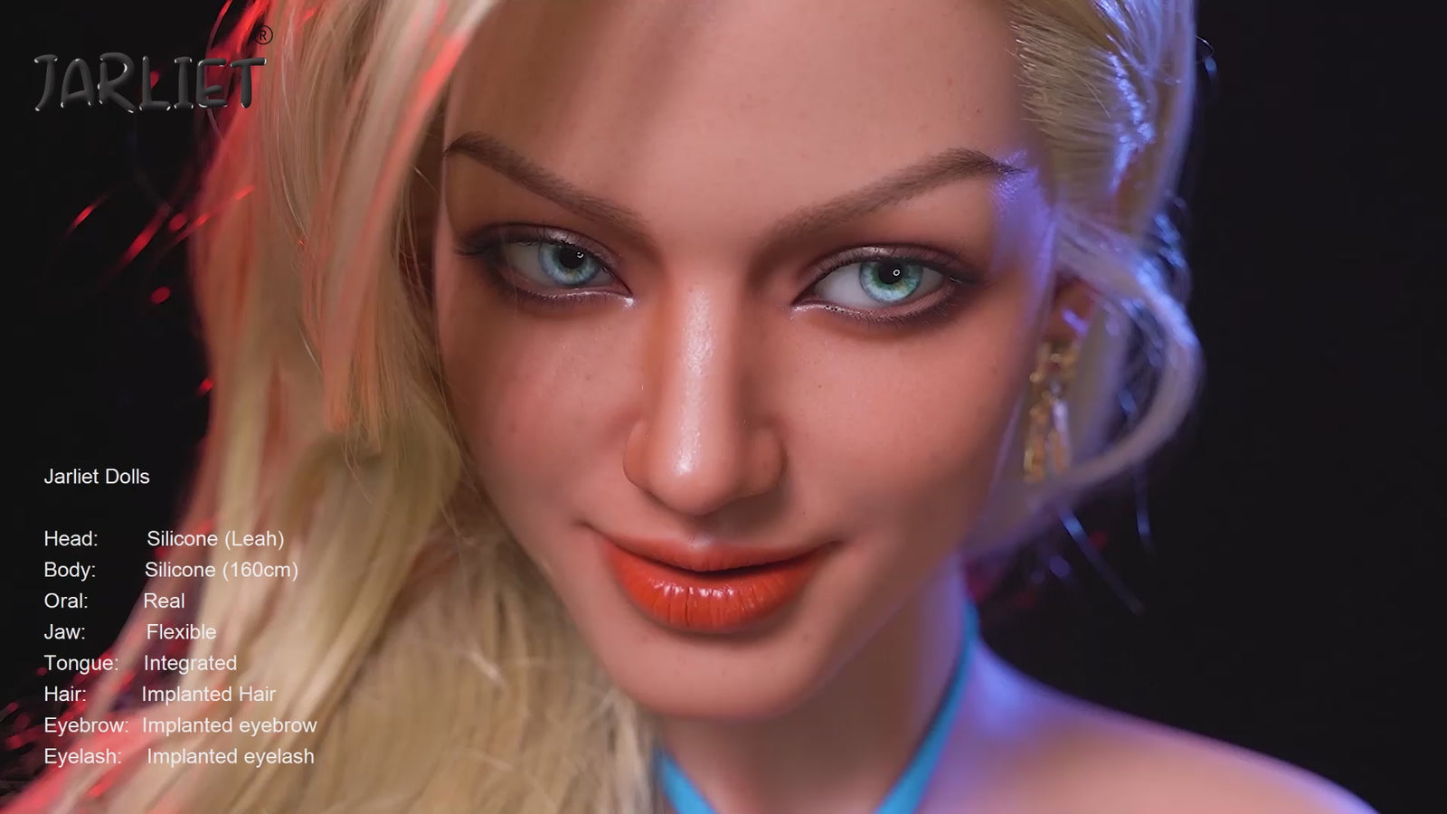 Boneca Sexual Leah (Jarliet Silicone com copo C de 160 cm)