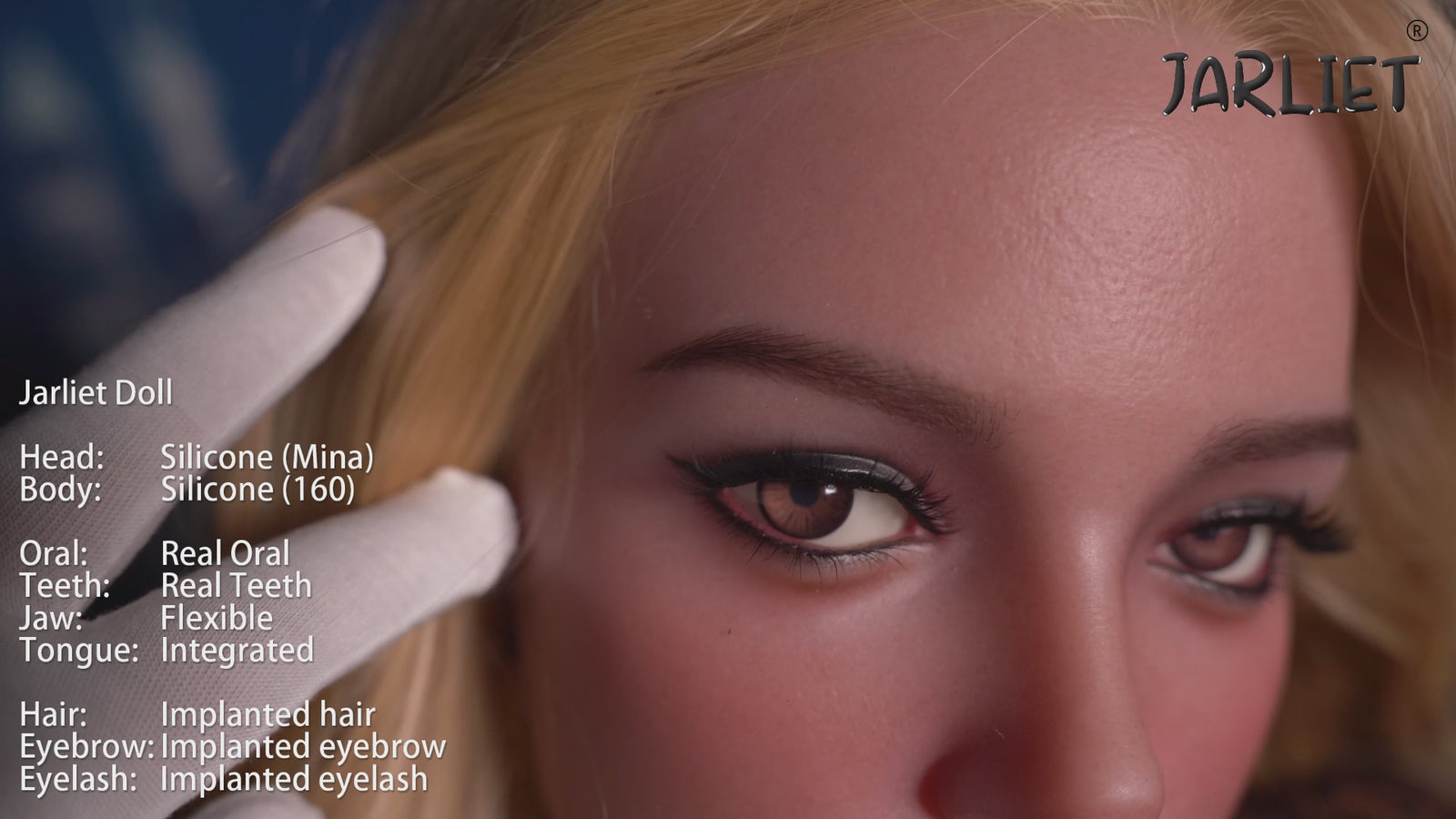 mio muñeca sexual (Jarliet Copa C de silicona de 160 cm)