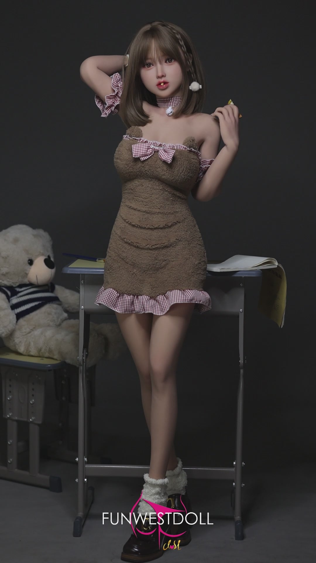 amy muñeca sexual (FunWest Doll 152 cm Copa D #041 TPE)