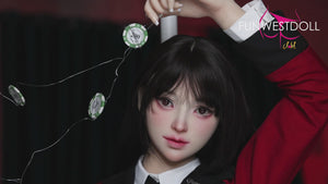 Yumeko Jabami muñeca sexual (FunWest Doll 159cm A-CUP #038S Silicone)