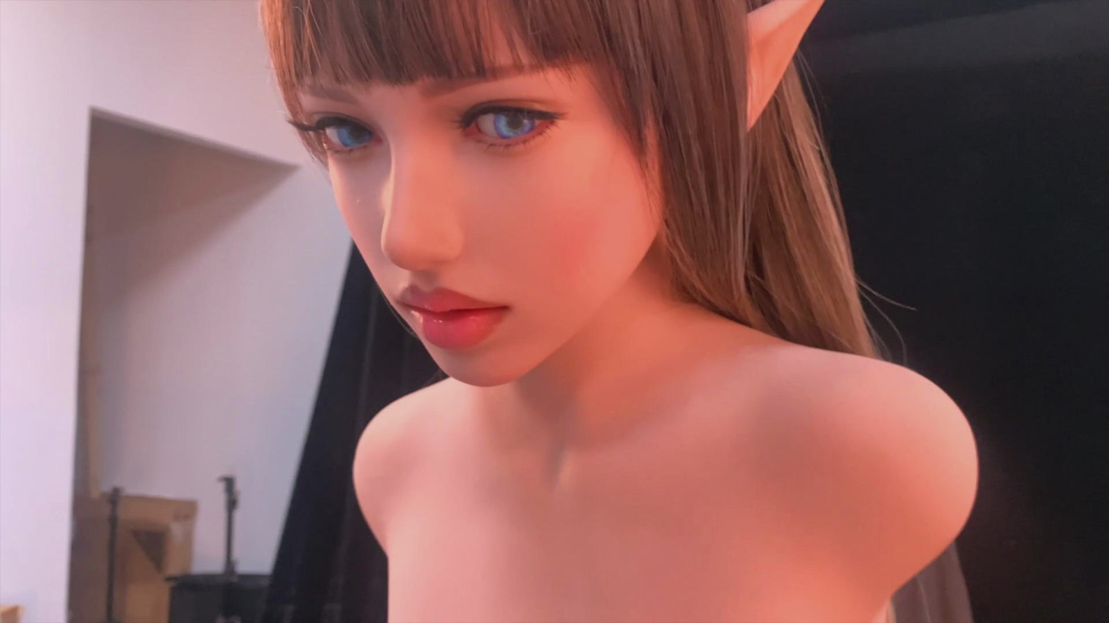 Andrea Torso muñeca sexual (Climax Doll Pro 110cm A-cup TPE+Silicona)