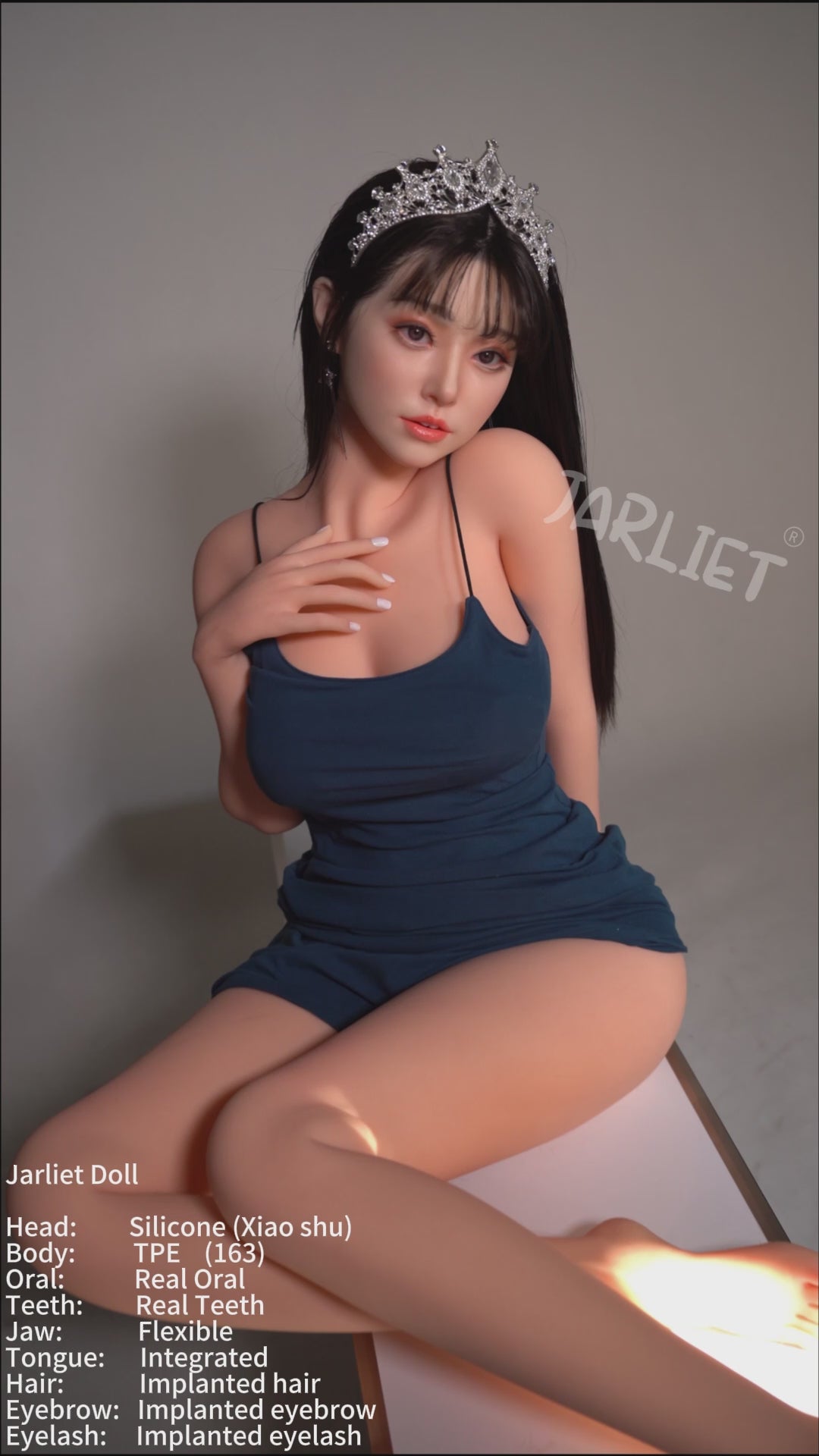 Boneca sexual Xiao Shu (Jarliet Copo C 163cm TPE+Silicone)