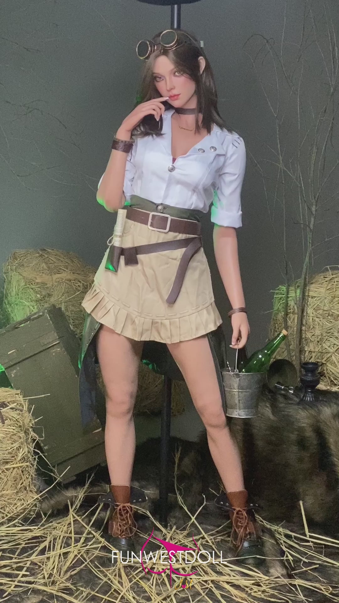 Boneca sexual Lexie (FunWest Doll Copa D de 168 cm #026S RST Silicone) EXPRESS